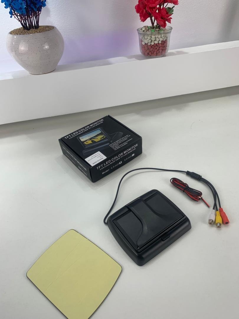 Ecran LCD Pliable 4,3 Pouces pour Voiture – شاشة للسيارة - الصورة 4