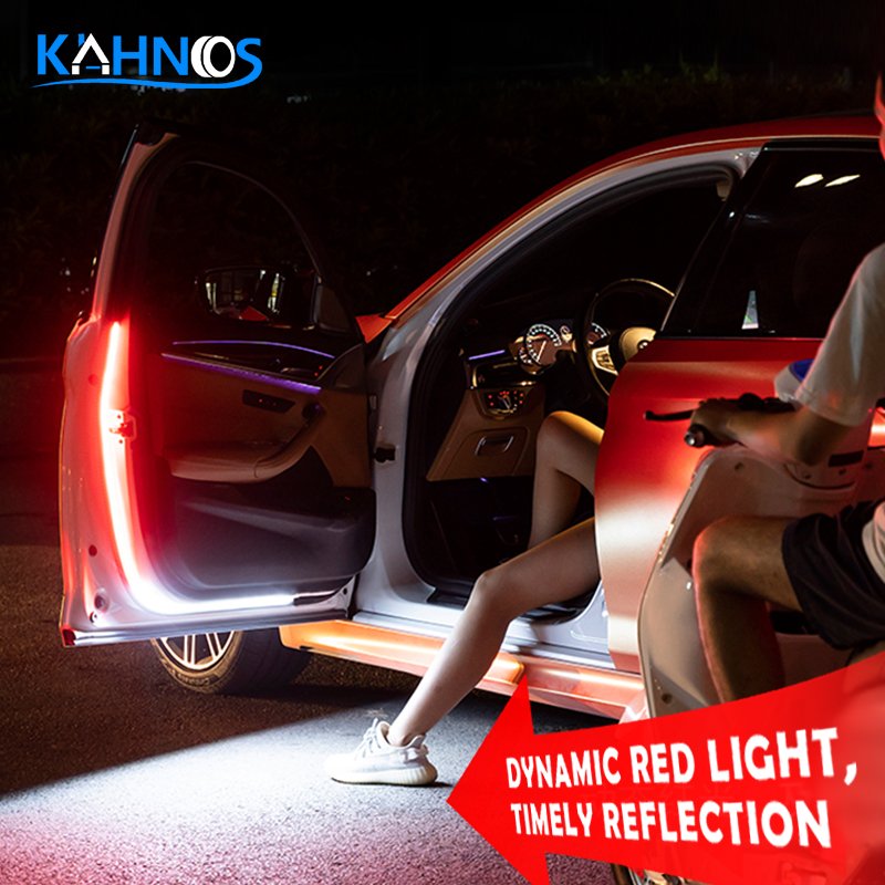 feux d’avertissement de porte voiture led anti collision 2 pcs - الصورة 2