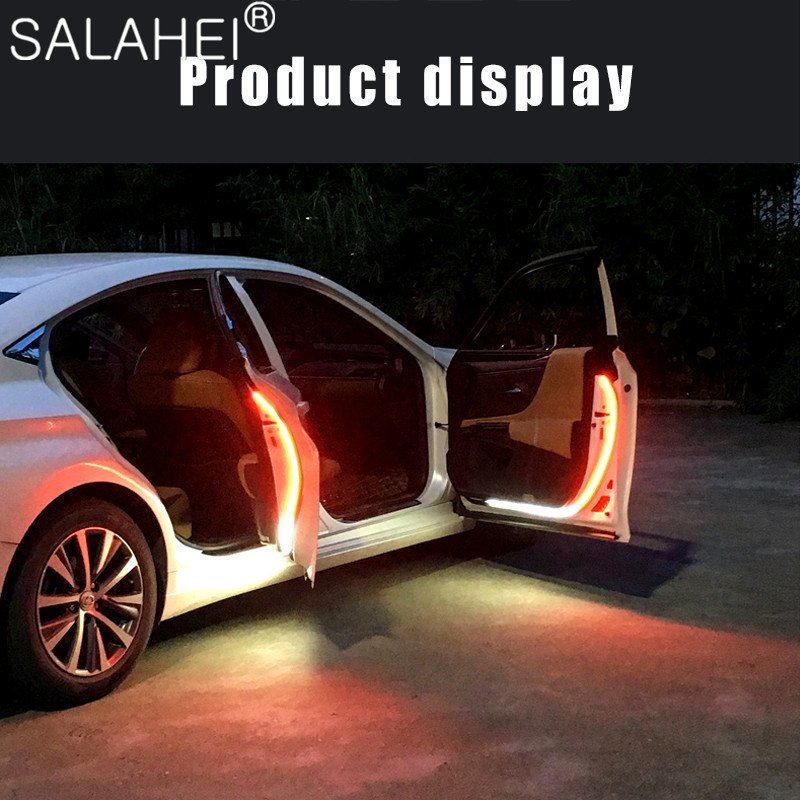 feux d’avertissement de porte voiture led anti collision 2 pcs - الصورة 4