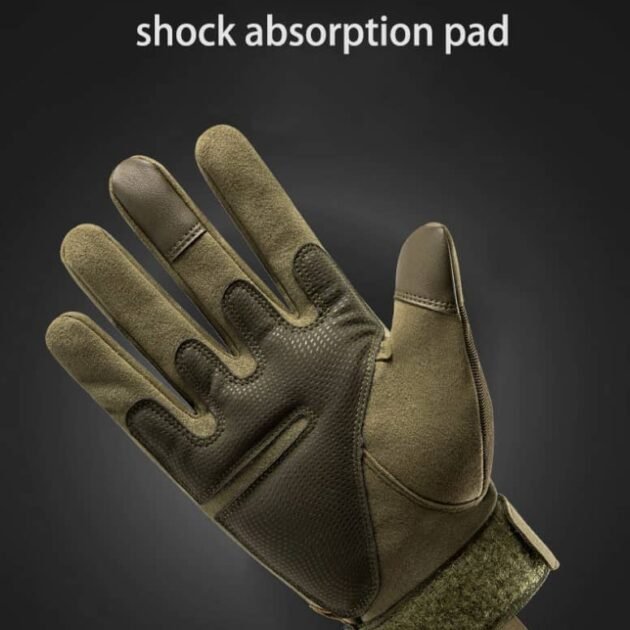 Gants de Moto Militaire Tactique Doigt Complet