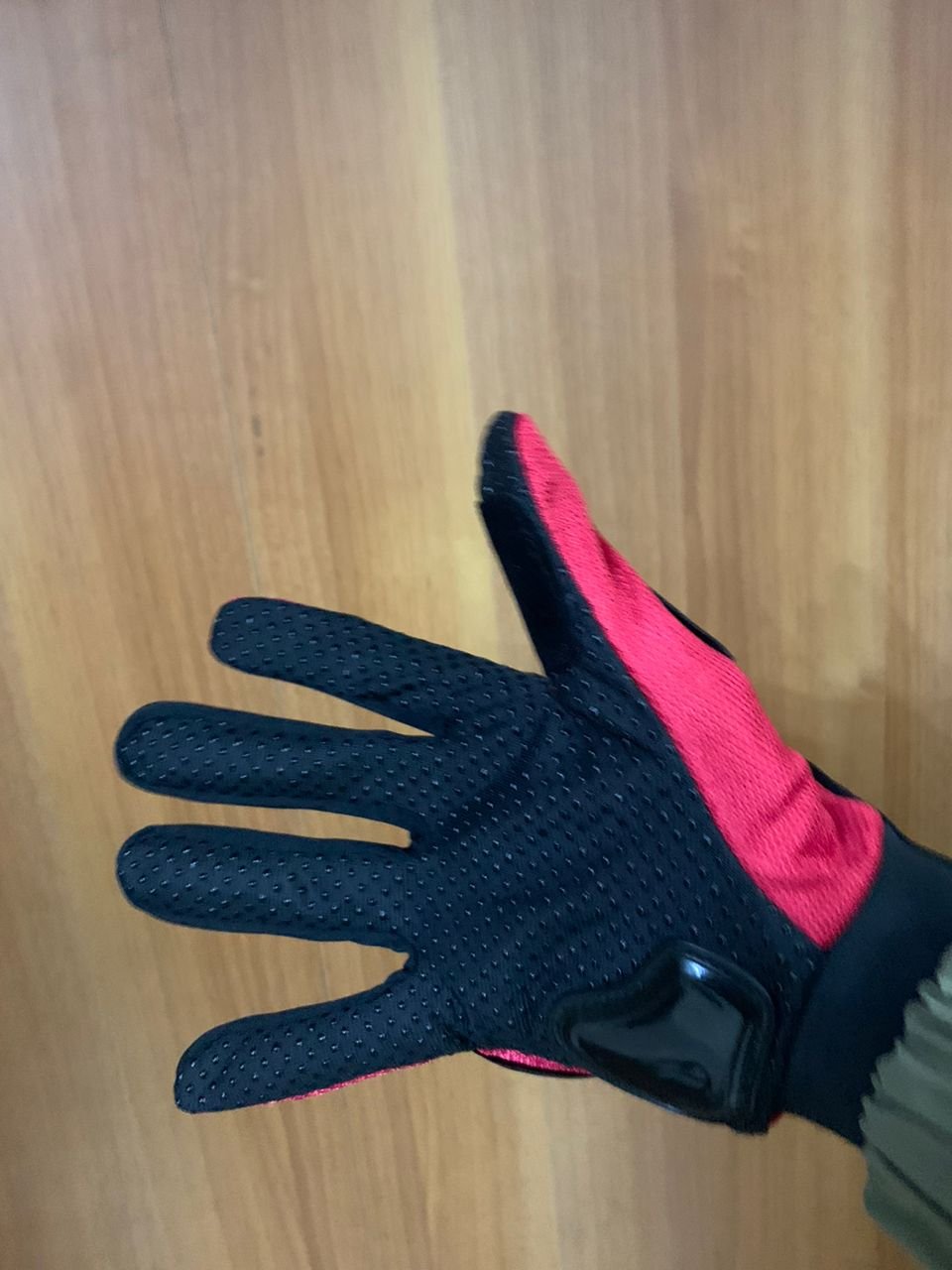 ⁦Gants de moto Pro-biker respirants avec protections en caoutchouc antidérapants⁩ - الصورة ⁦5⁩