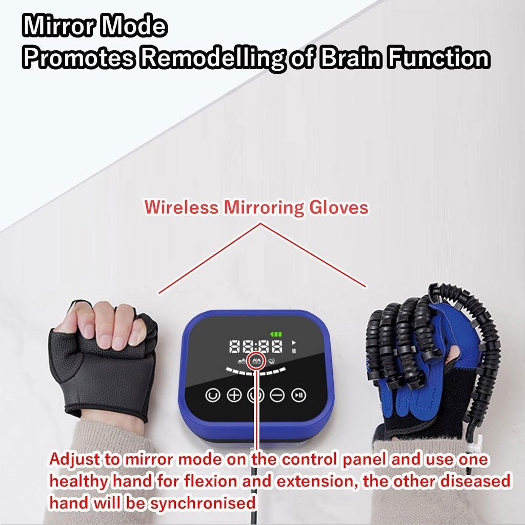 ⁦Gants Robotiques de Rééducation Hémiplégique, Entraînement des Doigts et des Mains⁩ - الصورة ⁦4⁩