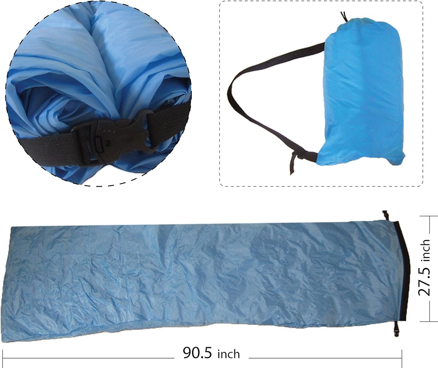 Lay Bag Pouf de Comping Gonflable Water Float V1 - الصورة 5