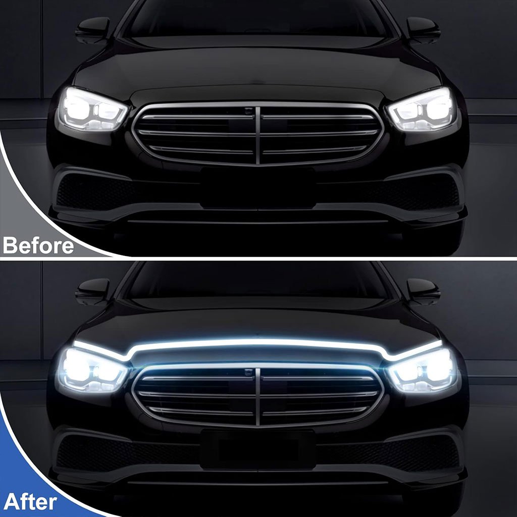 LED dynamiques Bandes lumineuses pour capot de voiture - الصورة 13
