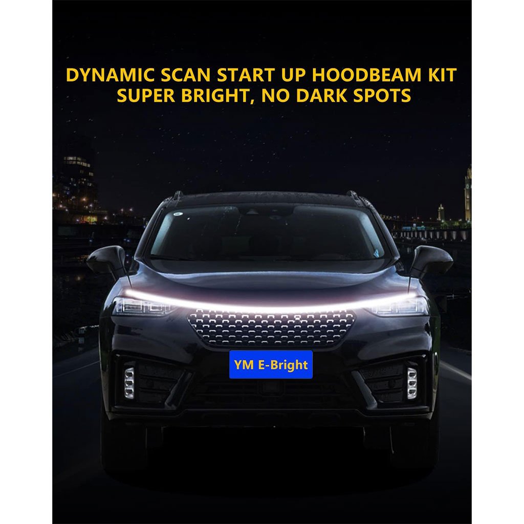 LED dynamiques Bandes lumineuses pour capot de voiture - الصورة 7