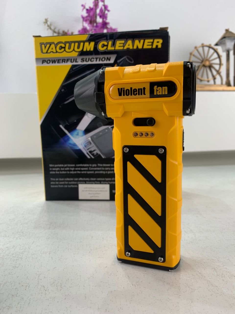 Mini Souffleur et Aspirateur Électrique Multifonctions Ultra Puissant F015 – جهاز شفط ونسف الهواء بقوة ضغط عالية - الصورة 4