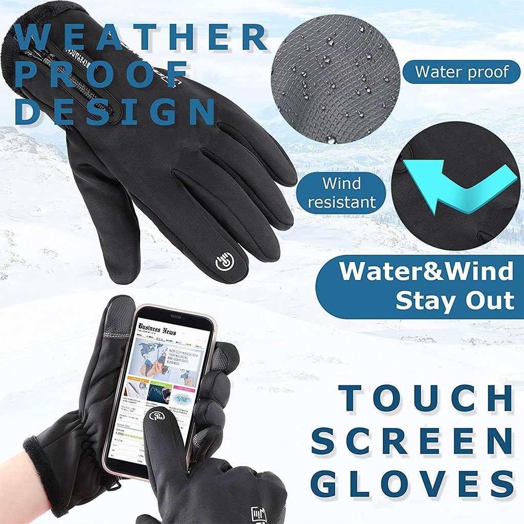Pack Cagoule d’hiver Excefore avec gants thermiques pour écran tactile – طقم قناع وجه مع قفازات شتوية - الصورة 6