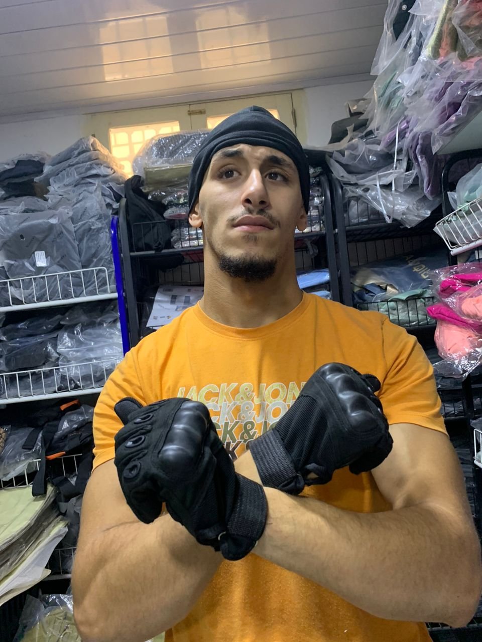 Pack Gants de Moto Tactique Doigt Complet avec Cagoule d’hiver - الصورة 4