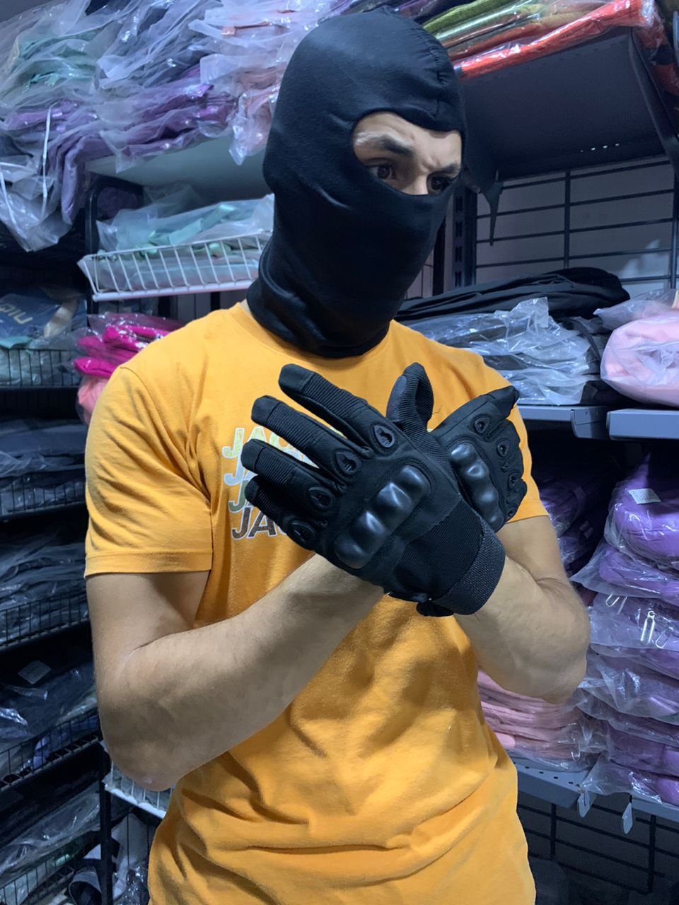 Pack Gants de Moto Tactique Doigt Complet avec Cagoule d’hiver - الصورة 5