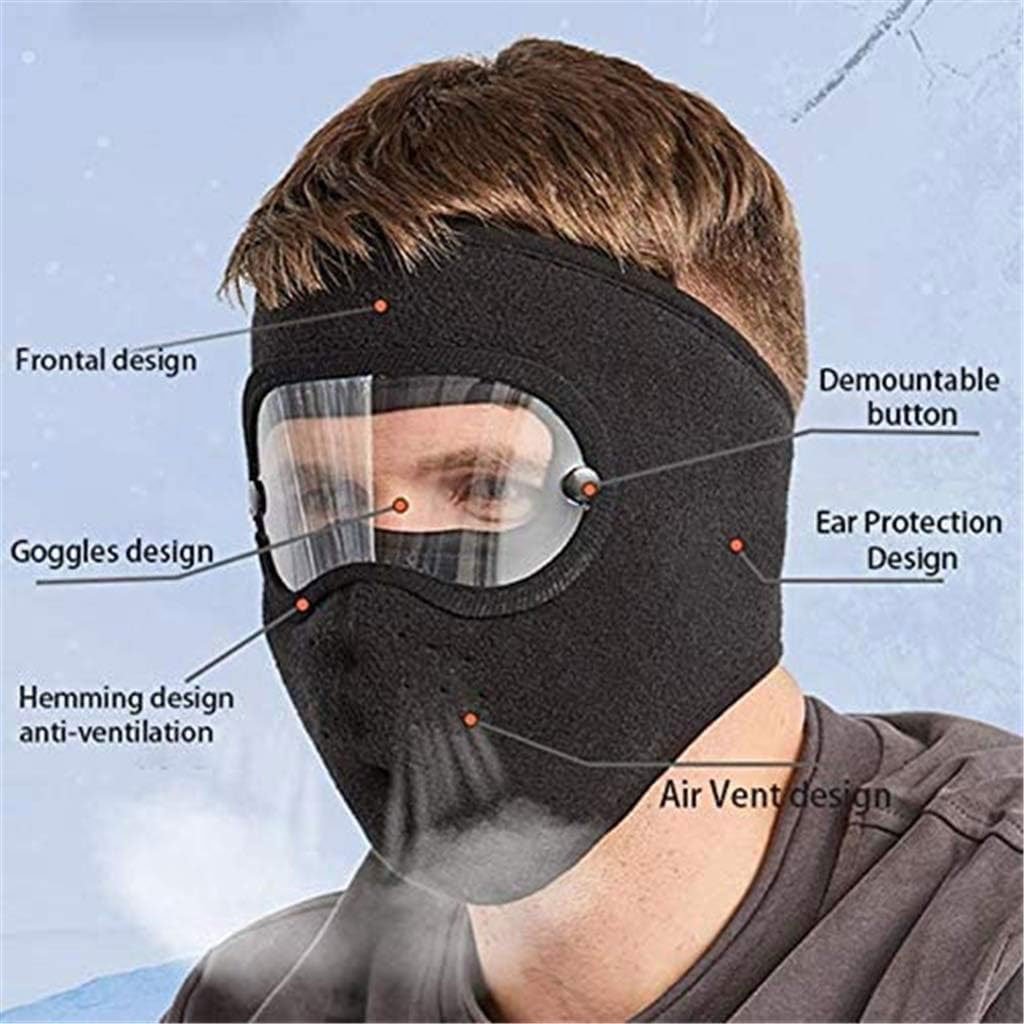 Pack-Moto Masque air flow coupe-vent + Gants Tactique Doigt Complet – طقم قناع وجه مع قفازات شتوية - الصورة 3