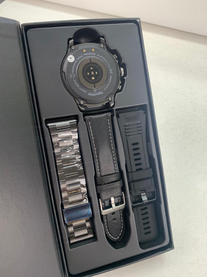 ⁦Smart Watch Haino Teko RW-60 MAX avec Lampe Torche et 3 Bracelets – ساعة ذكية أصلية⁩ - الصورة ⁦4⁩