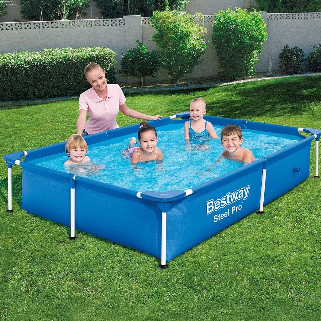 Steel Pro™ Piscine Rectangulaire 221 x 150 x 43cm Bestway 56401 - الصورة 6