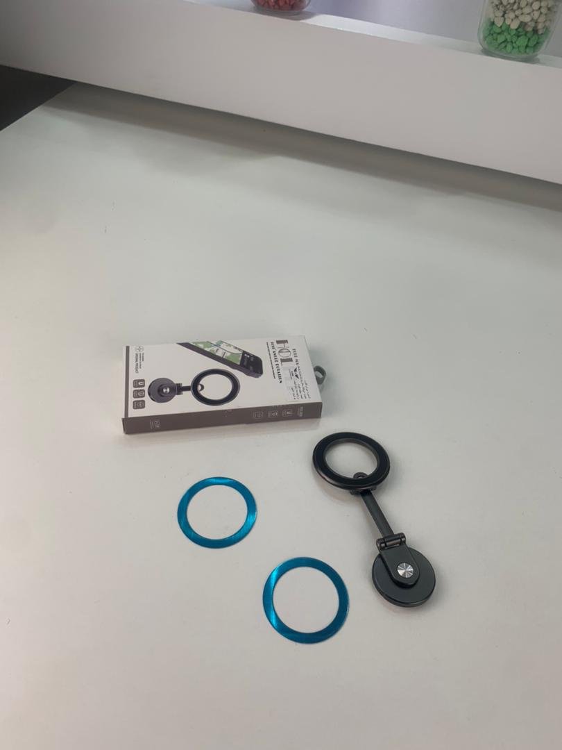 ⁦Support de Téléphone Magnétique Pliable pour Voiture – حامل هاتف مغناطيسي قابل للطي للسيارة⁩ - الصورة ⁦3⁩