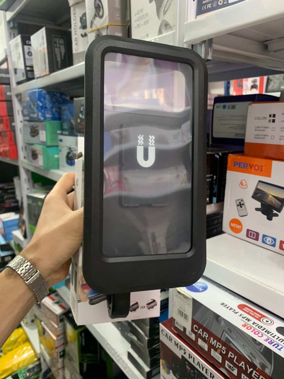 Support de téléphone portable étanche pour vélo moto réglable à 360 ° - الصورة 4