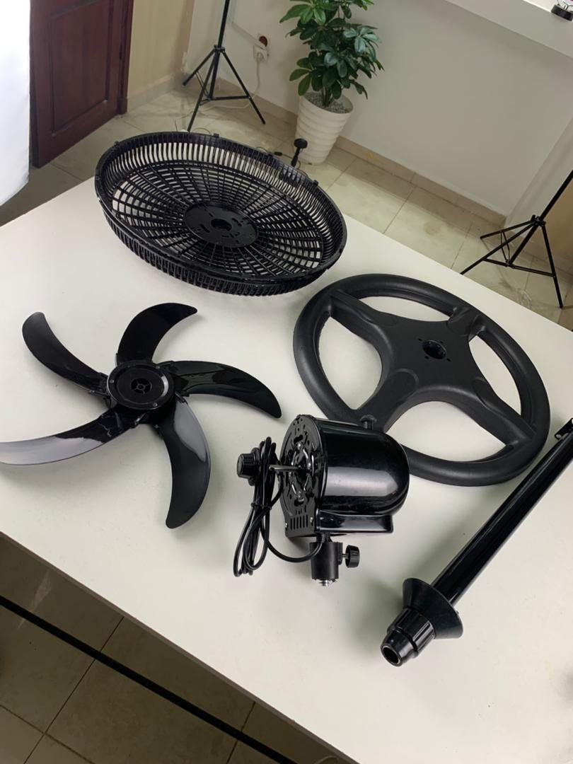 Ventilateur sur pied 40cm avec rotation à 360 degrés 3 vitesses – مروحة حجم كبير - الصورة 2