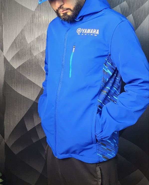 Yamaha Racing Veste Softshell à Capuche Unisexe – سترة ياماها جودة عالية - الصورة 2