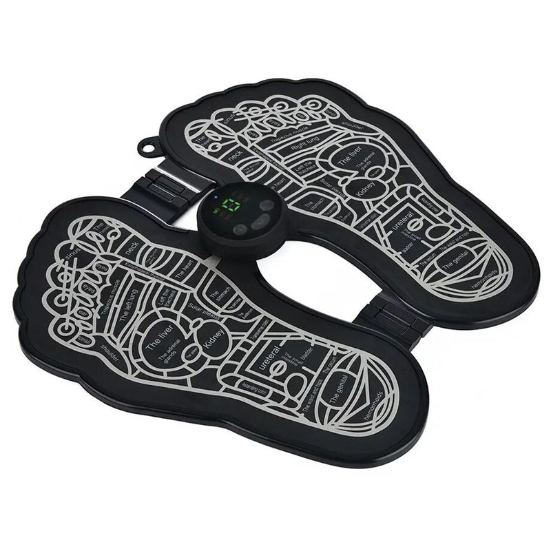 Tapis de massage électrique des pieds EMS Technologie Physiothérapie