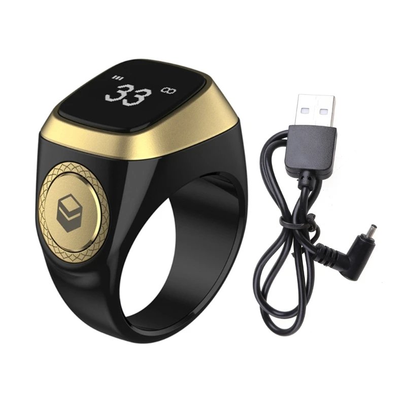خاتم التسبيح الالكتروني الذكي IQIBLA يساعدك على التسبيح والتذكر بطريقة عملية وبسيطة -Zikr Ring Tasbih Counter