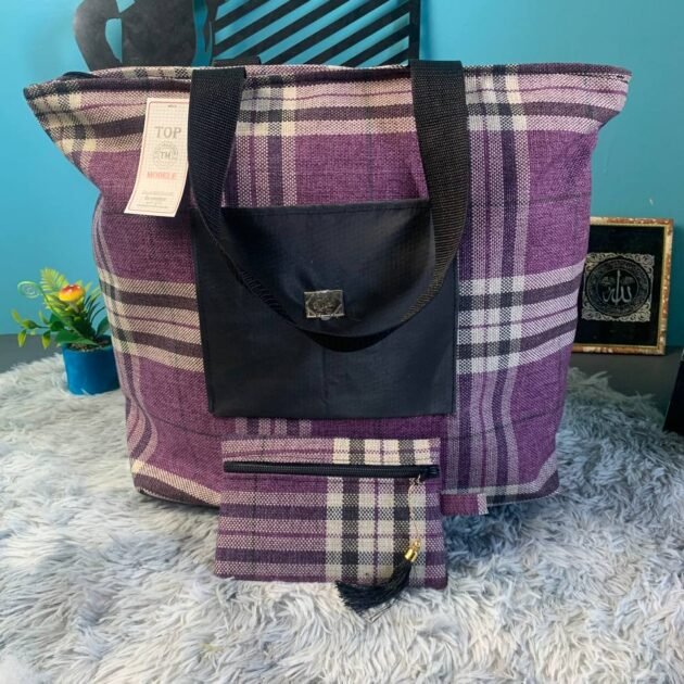 Sac à main burberry Grande capacité avec un  portefeuille pour femme