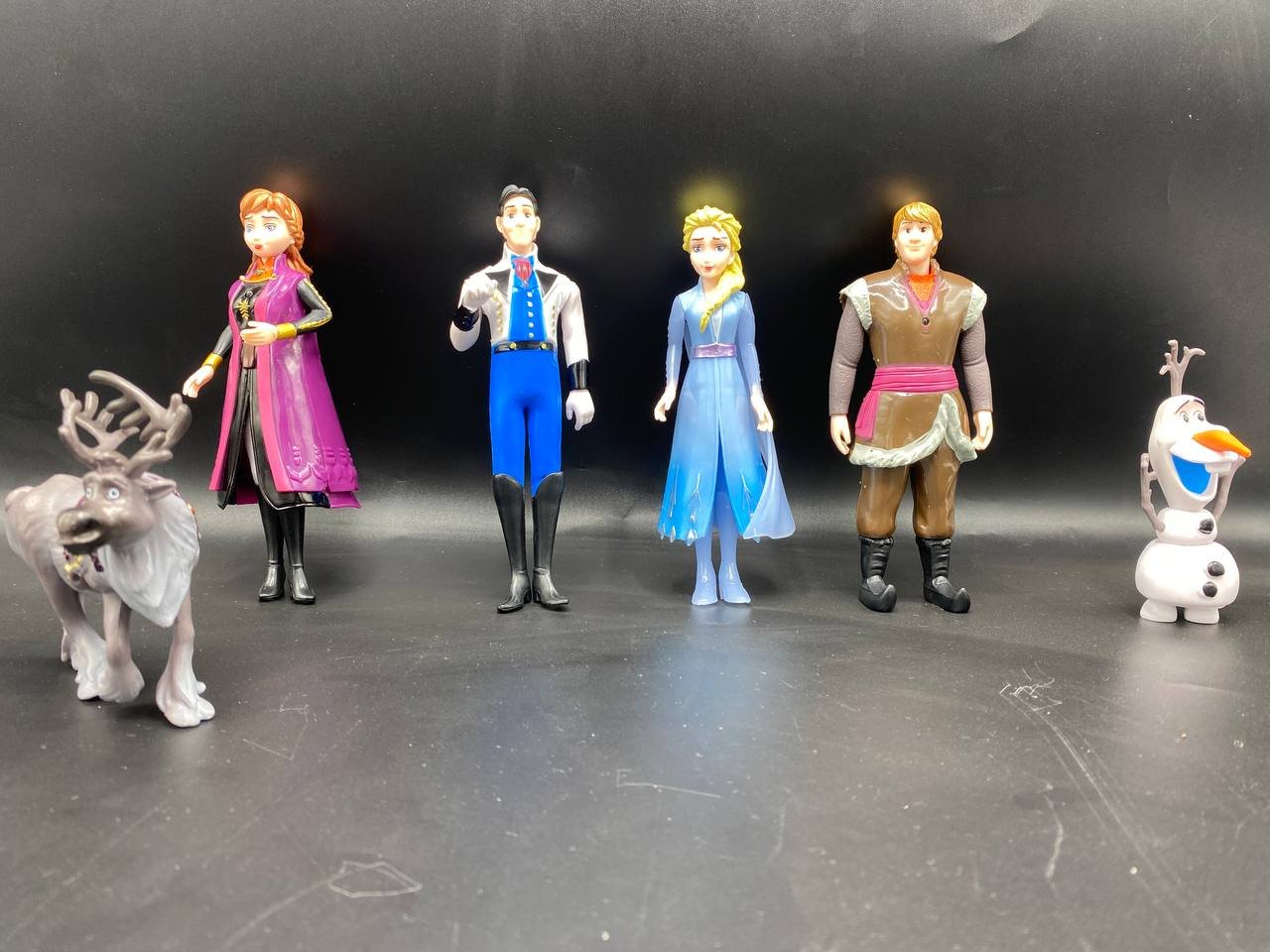 Ensemble de figurine Frozen 6 caractéres
