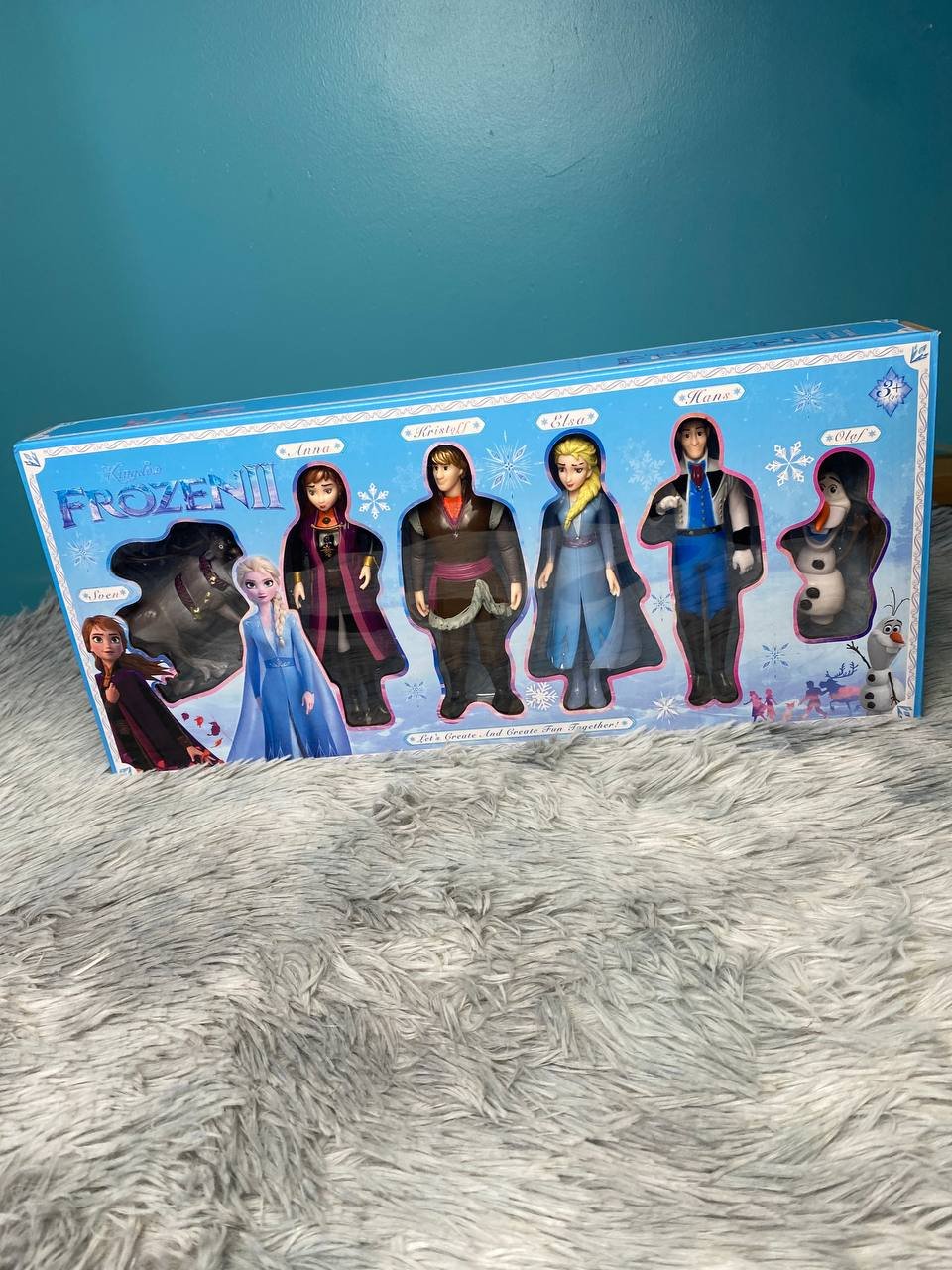 Ensemble de figurine Frozen 6 caractéres