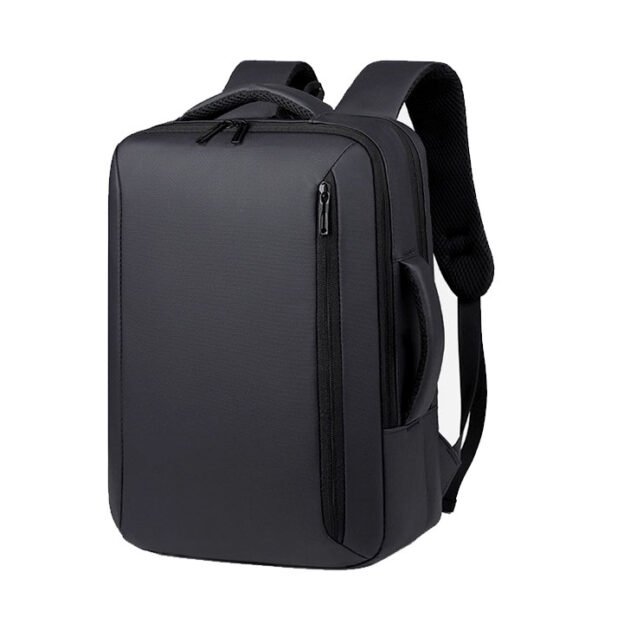 Sac à Dos Business Voyage pour Homme Convertible en Sac à Main Poche Extensible Noir SACHM01N - حقيبة ظهر للرجال متعددة الاستخدامات للكمبيوتر المحمول