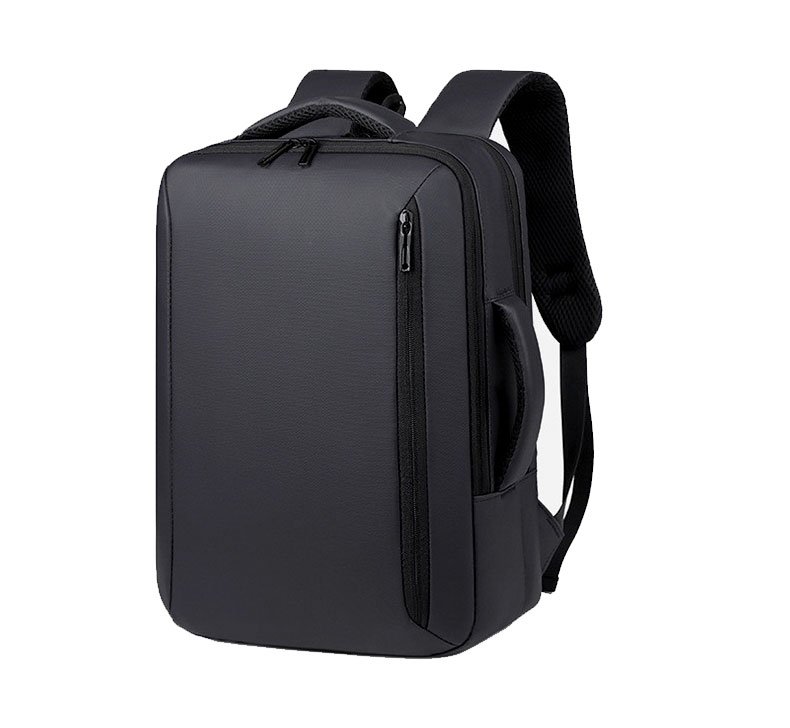 Sac à Dos Business Voyage pour Homme Convertible en Sac à Main Poche Extensible Noir SACHM01N - حقيبة ظهر للرجال متعددة الاستخدامات للكمبيوتر المحمول