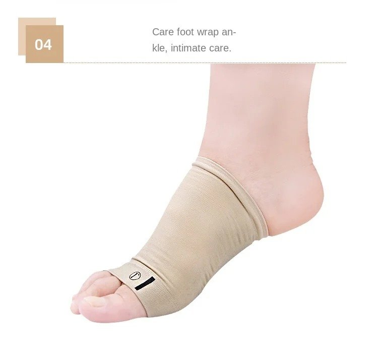Paire Semelles de pied Soutien de la voûte plantaire en silicone pour fasciite plantaire orthopédique