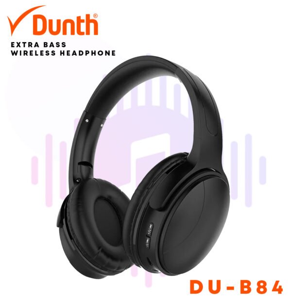 Casque bluetooth sans fil, microphone intégré stéréo  DUNTH DU-B84