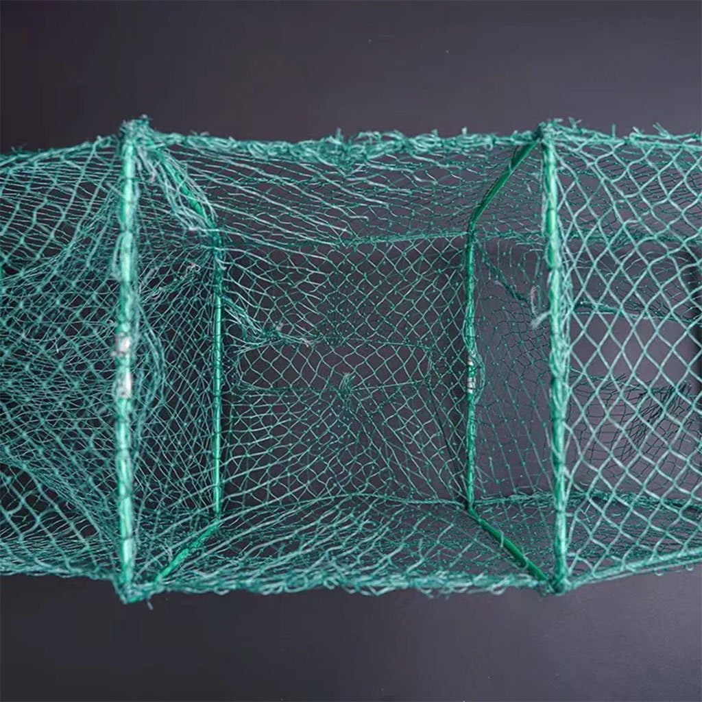 Piège de Pêche Poissons 8 Trous Facile a Installer 80cm