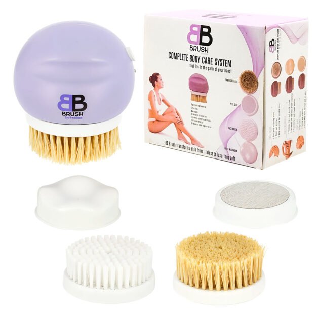 Ensemble de brosses pour soins corporels complets 4 en 1