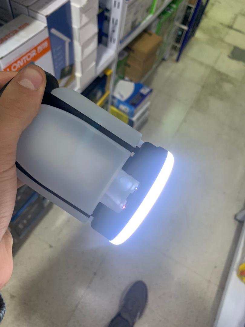 Lanterne de camping Rechargeable avec 6 modes d’éclairage, 60 LED