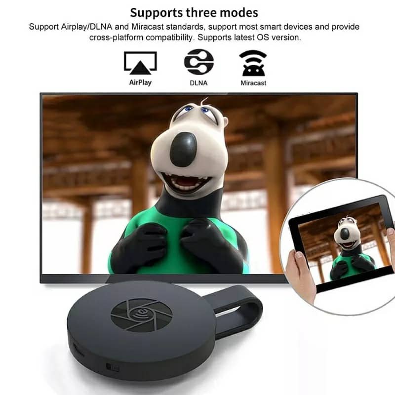 chromecast 4K WiFi Wireless Display Dongle TV Stick TV Stick Media Video Streamer HD