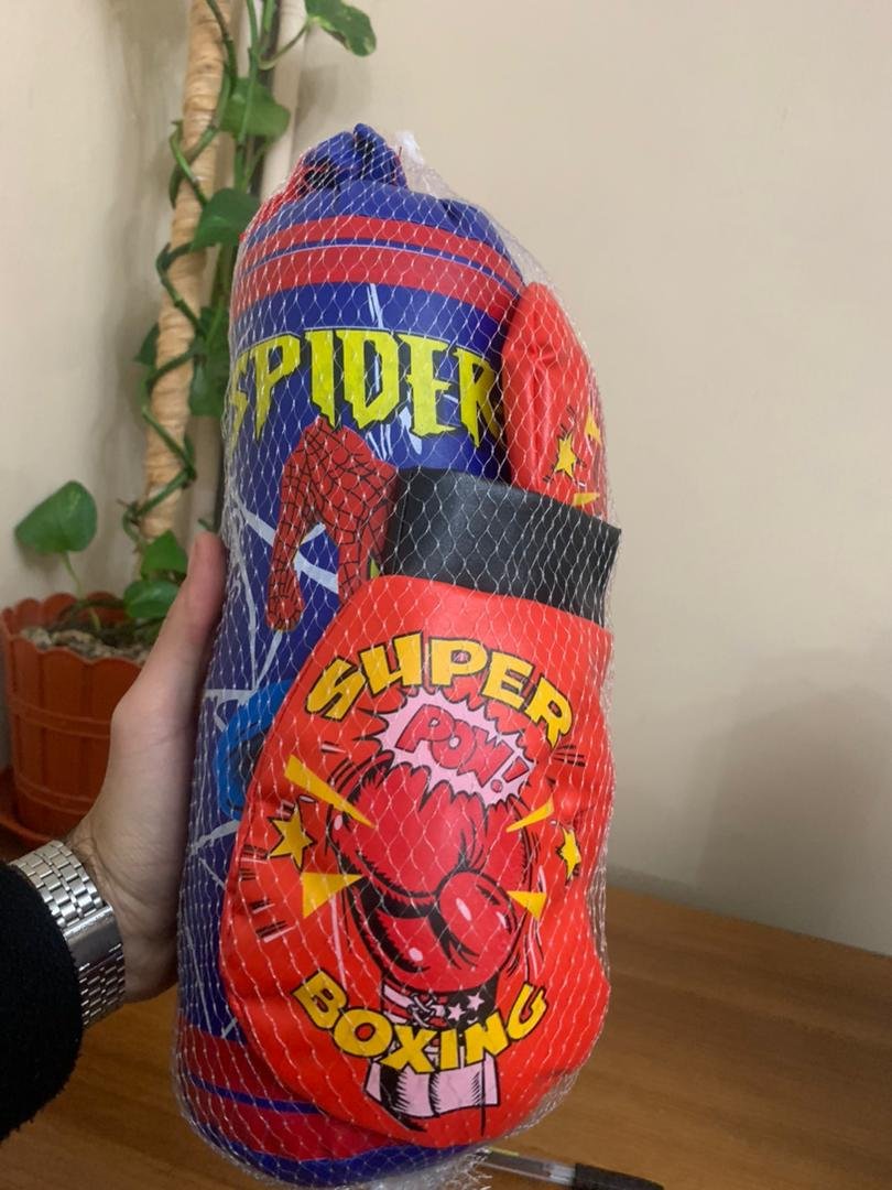 Ensemble de sac de boxe pour enfants Spiderman / Avengers