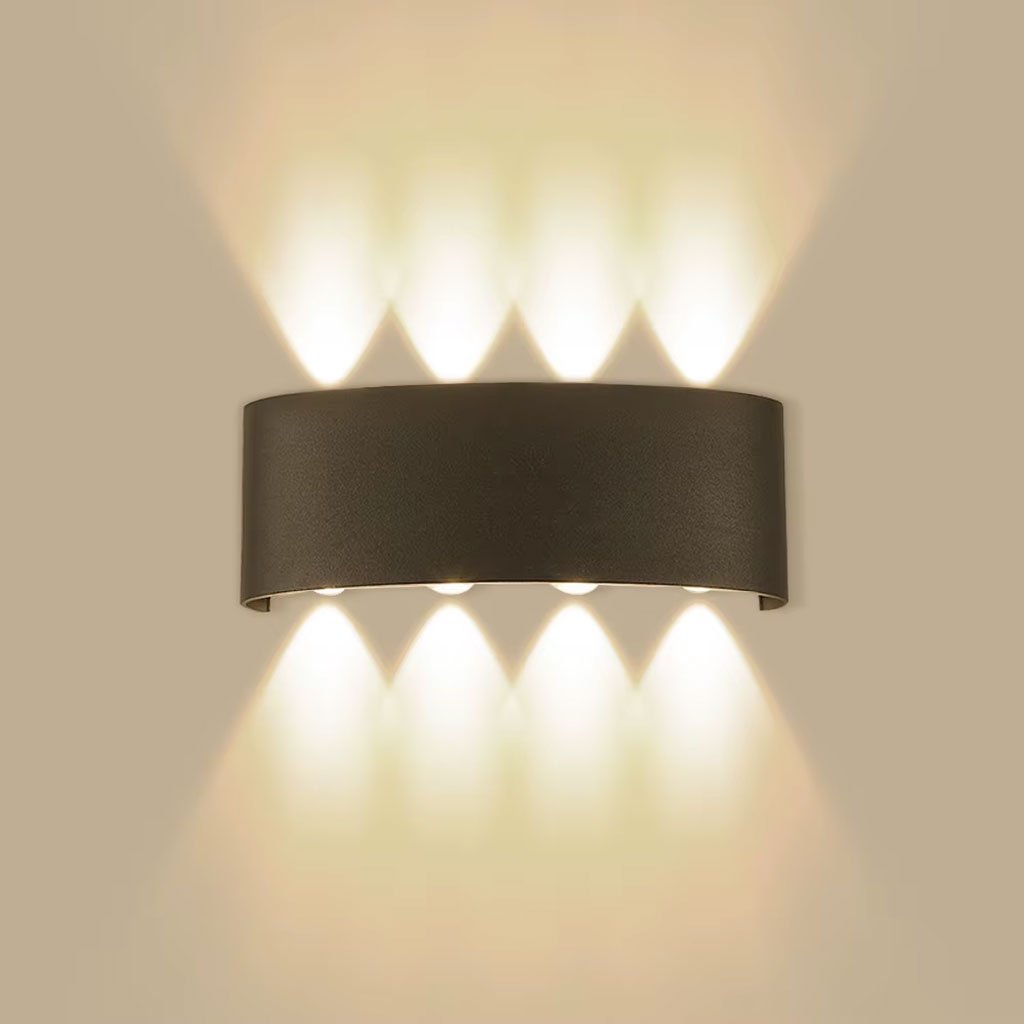 Applique Murale étanche LED 8W Lumière Blanc Chaud 6500K – مصباح جداري