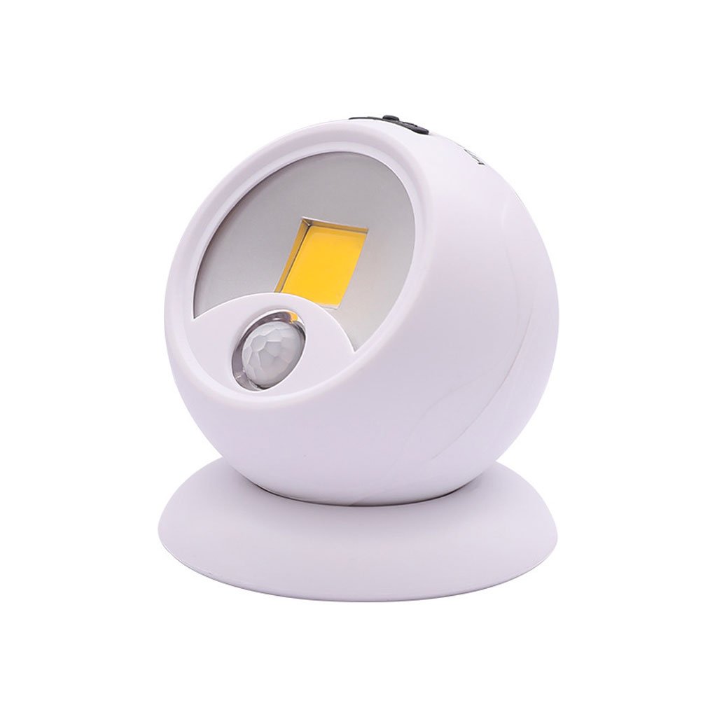 Pack 2 Lampe COB à détecteur de mouvement portable à 360 °