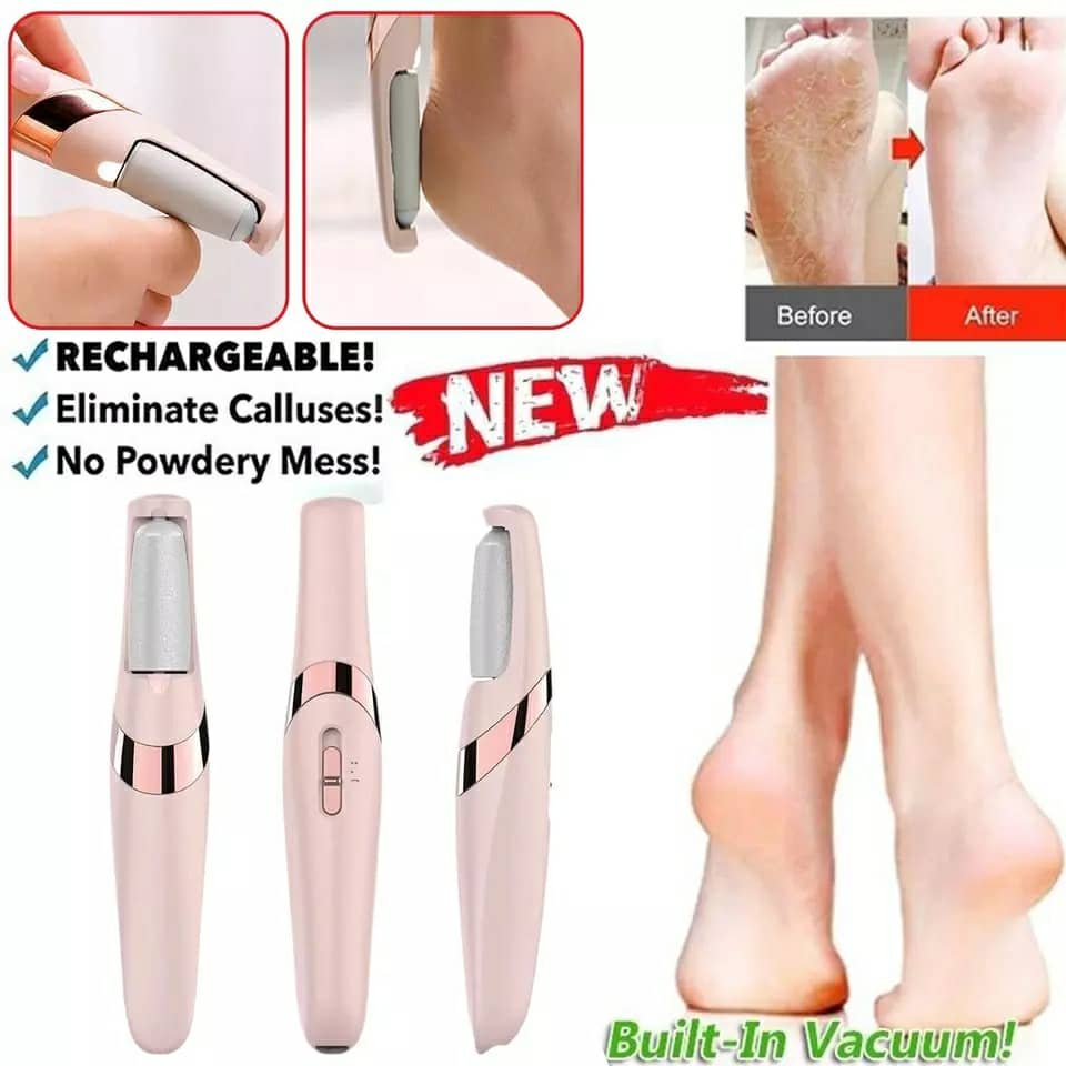 Pack Chaussettes en Gel de Silicone réutilisables avec Broyeur électrique de pieds – عرض خاص