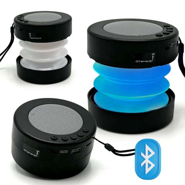 Haut Parleur Bluetooth et Lanterne RGB avec Batterie Rechargeable – مكبر صوت ومصباح