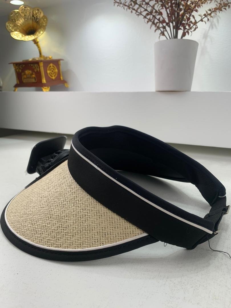 Casquette d’été avec Ventilateur de Refroidissement – قبعة مع مروحة تعمل بالطاقة الشمسية