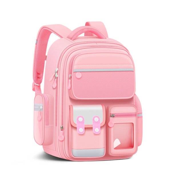 Sac à Dos Enfant pour École primaire de Haute Qualité Rose – حقيبة ظهر مدرسية للأطفال وردي