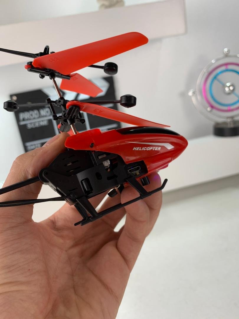 Hélicoptère Rechargeable avec Capteur Infrarouge pour Enfants – طائرة هيليكوبتر لاسلكية للأطفال