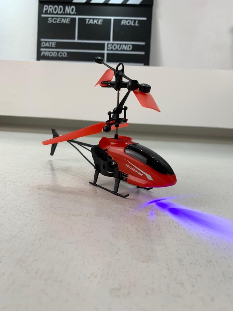 Hélicoptère Rechargeable avec Capteur Infrarouge pour Enfants – طائرة هيليكوبتر لاسلكية للأطفال
