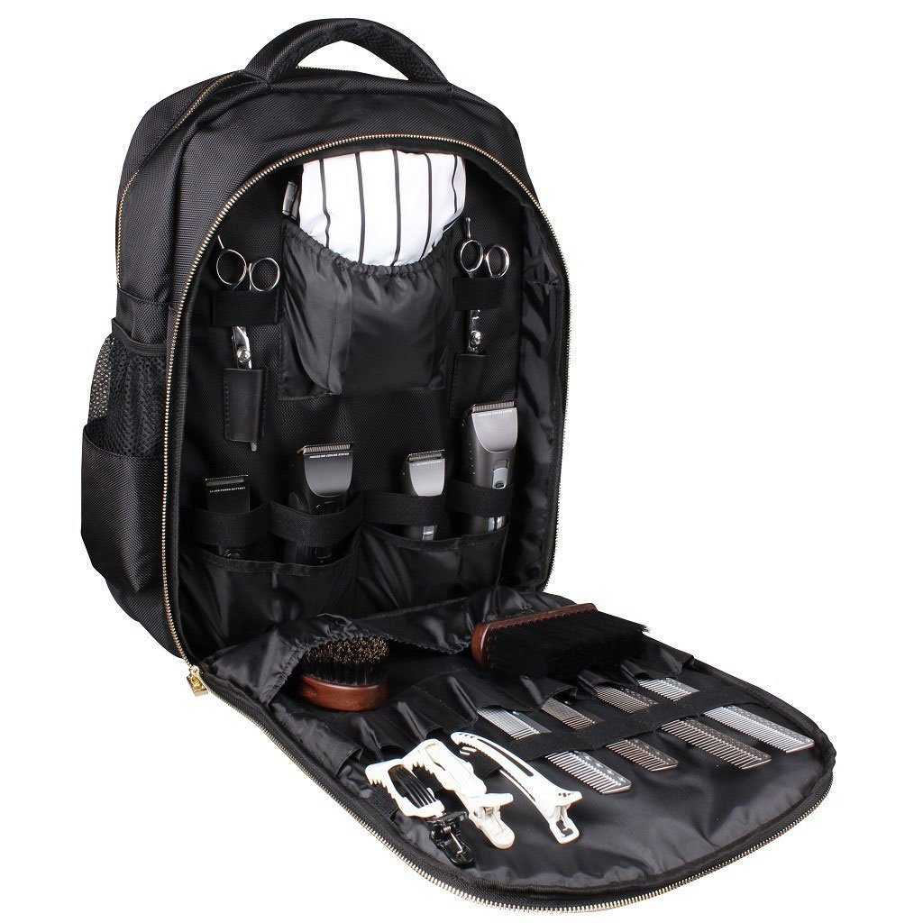 Sac à dos Coiffeur WAHL avec des Support pour Tondeuses et Outils Professionnels – حقيبة اغراض الحلاق