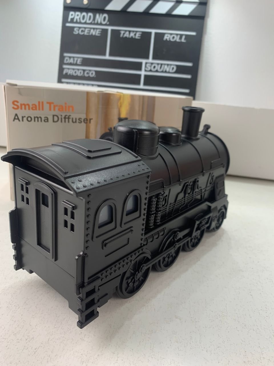 Train Diffuseur D Huiles Essentielles et Humidificateur Ultra-Silencieux de 300ml – معطر جو على شكل قطار