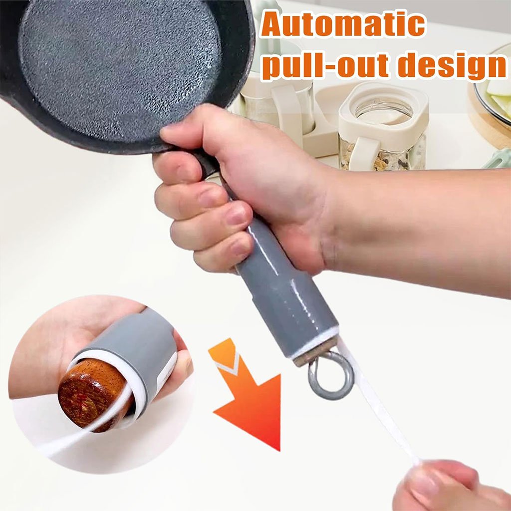 Couvercle de poignée de casserole 3PCS en silicone résistant à la chaleur – غطاء مقبض المقلاة مضاد للحرارة