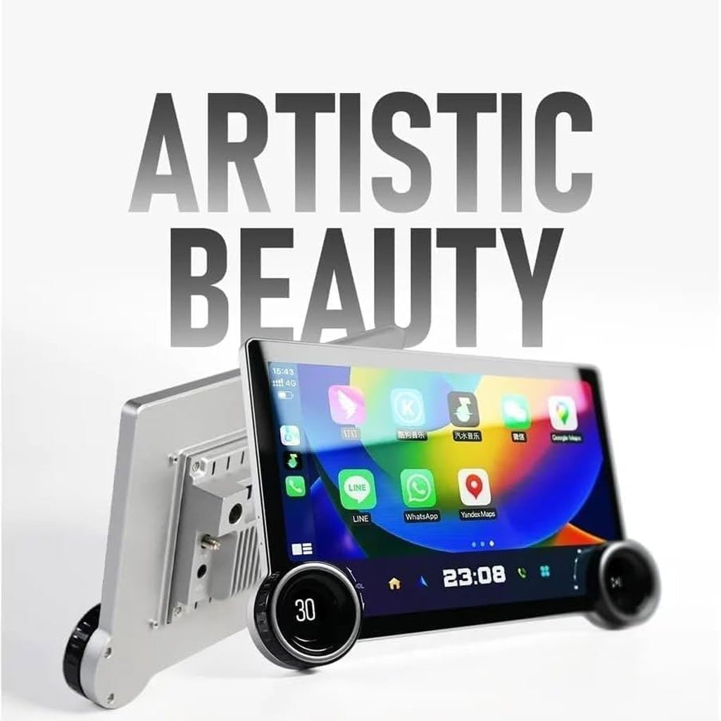 Diamond 2K Tablette de voiture Android 64GB compatible Apple CarPlay Android Auto – شاشة ذكية للسيارة