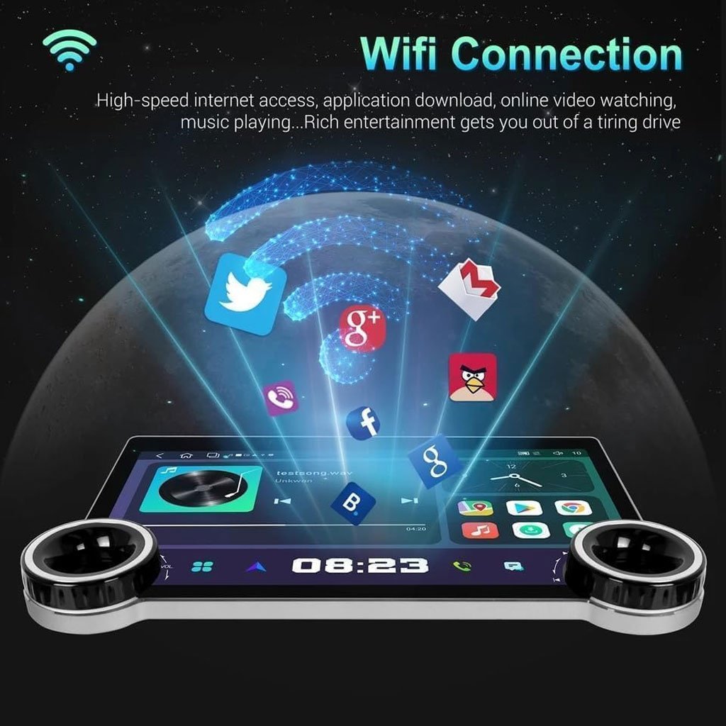 Diamond 2K Tablette de voiture Android 64GB compatible Apple CarPlay Android Auto – شاشة ذكية للسيارة