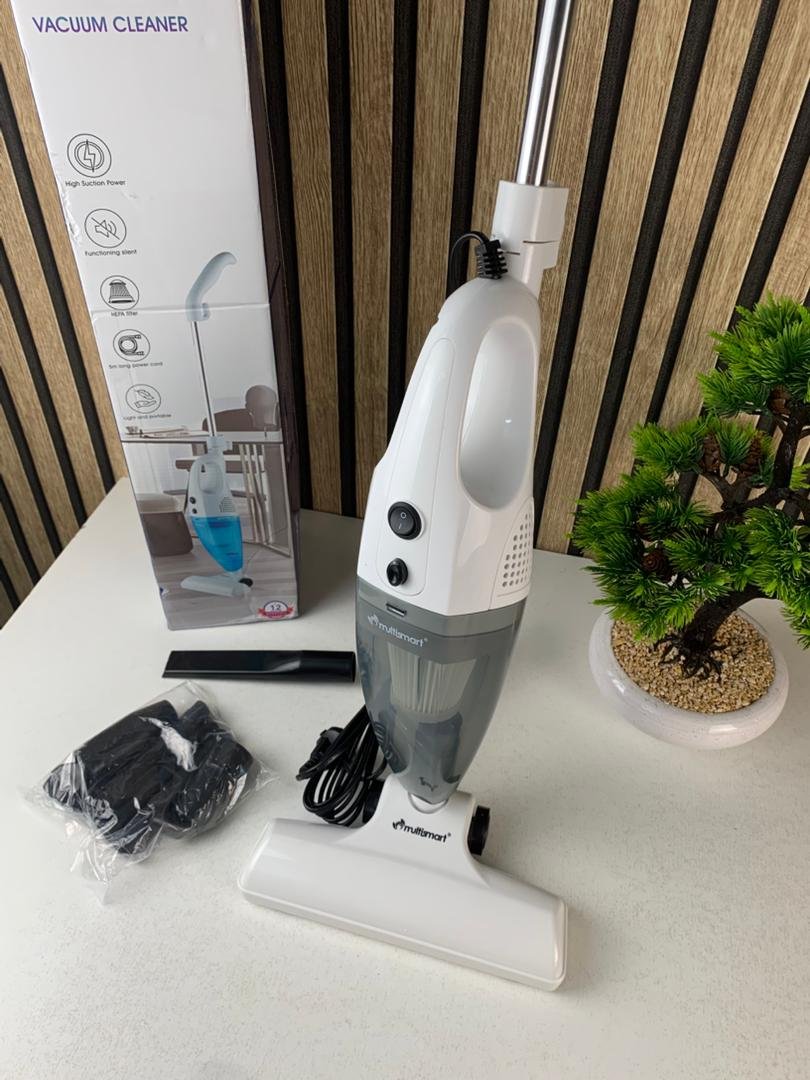 Balai Aspirateur Multismart 500W/14Kpa 2en1avec Filtre de Haute efficacité et 9 Têtes de Rechange – مكنسة كهربائية منزلية بعدة رؤوس