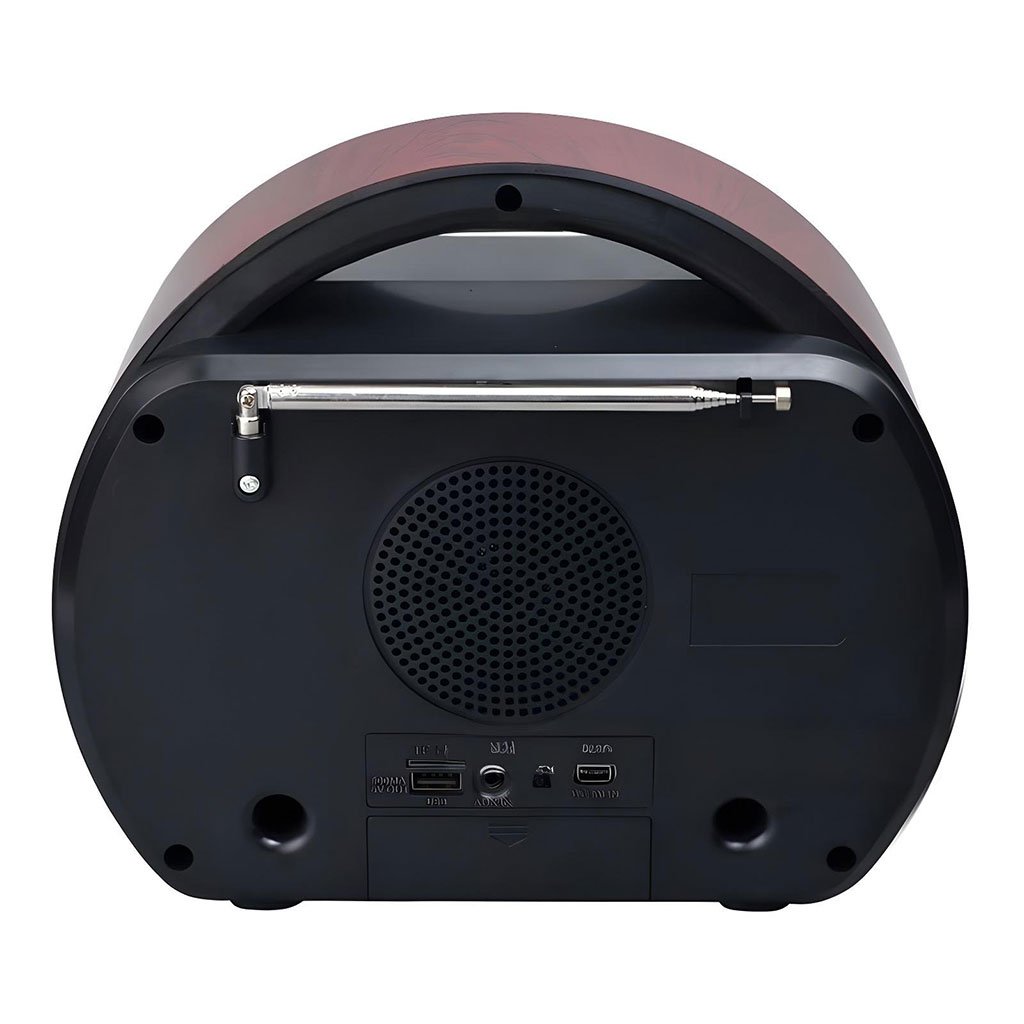 Haut Parleur Bluetooth sans fil Motif Flamme Style Rétro FP-535 – مكبر صوت بلوتوث