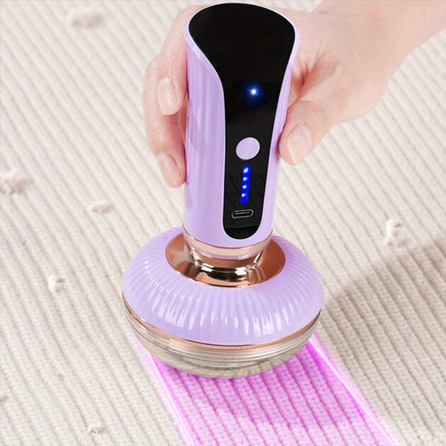 Appareil Rasoir Anti-peluches pour Vêtements Rechargeable Type-C – جهاز مزيل الوبر من الملابس